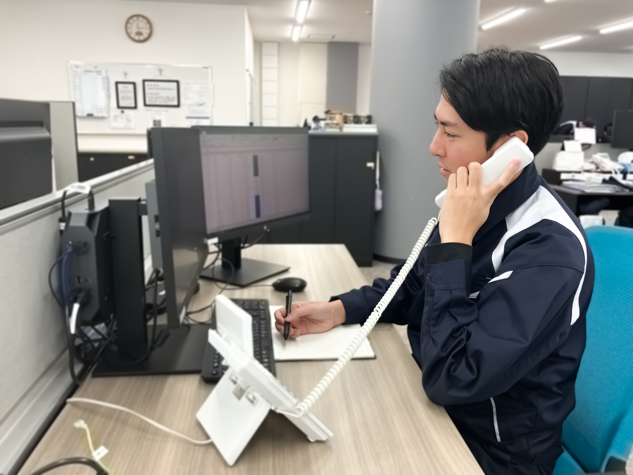 仕事内容を教えてください。